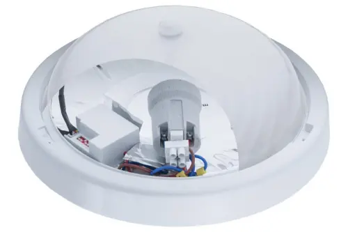 Stropné svietidlo KM 60013015 1x75W E27 230V IP44,PIR senzor